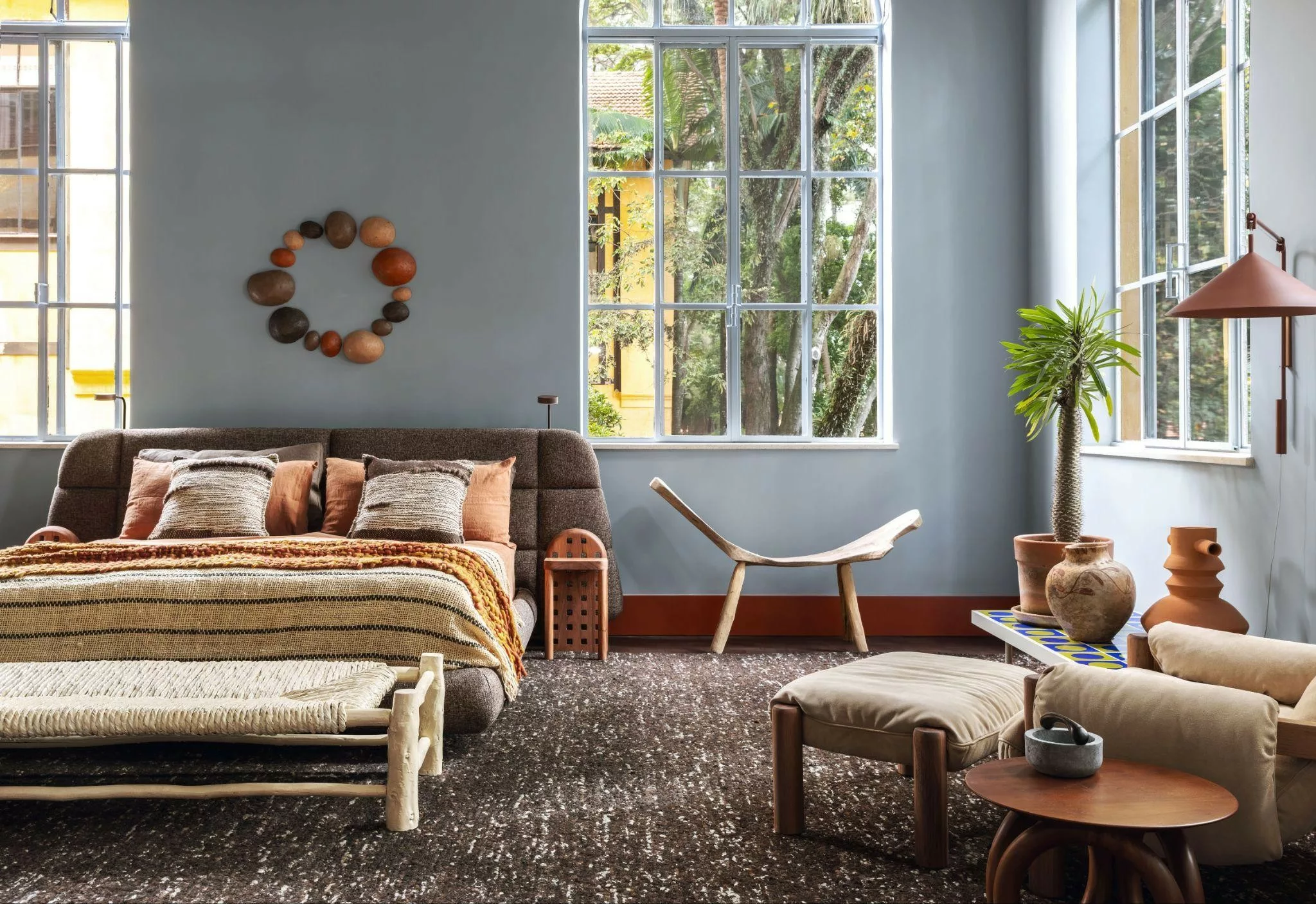 Quarto aconchegante ideal para dormir